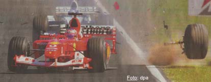 unlucky Barrichello