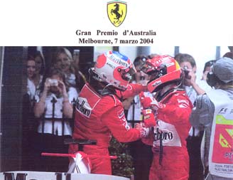 Greetings from the Scuderia Ferrari
