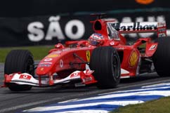 Rubinho during qualifying