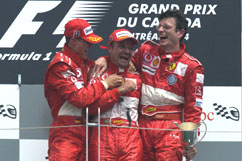 true enjoyment on the podium