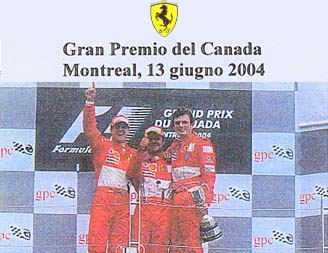 Greetings from the Scuderia Ferrari