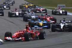 just after the Start