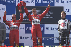 1st + 2nd place for Ferrari