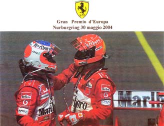 Greetings from the Scuderia Ferrari