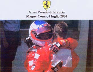 Greetings from the Scuderia Ferrari