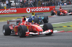 Rubinho is happy for his victory