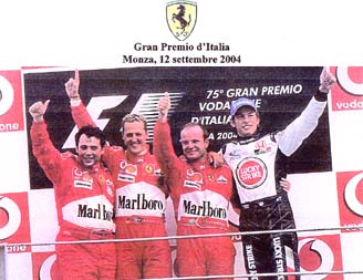 Greetings from the Scuderia Ferrari