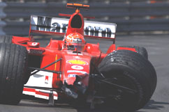 Schumi's crashed F2004