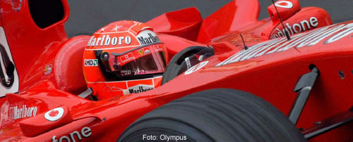 Michael Schumacher during
free practice