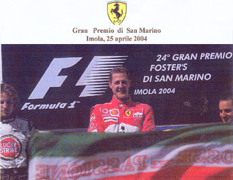 Greetings from the Scuderia Ferrari