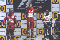 1st + 2nd place for Ferrari