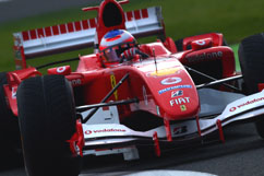 Rubens vor dem Rennen