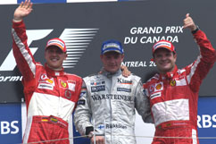 Michael und Rubens auf dem Podest