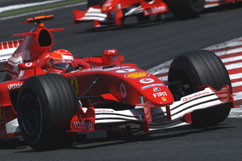 Michael in der Kurve