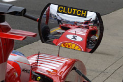 Rubens beim Boxenstopp