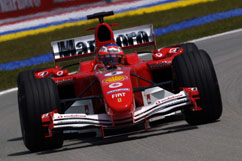 Rubens beim Training