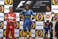 M. Schumacher on 2nd place