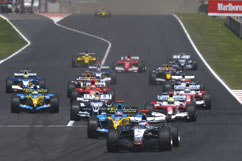 Startphase - 1. Kurve