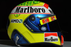 Helm von Felipe Massa