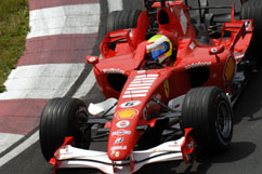 Felipe during practice