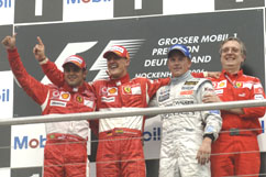 Michael and Felipe on 1st + 2nd pl.