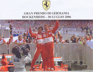 Greetings from the Scuderia Ferrari