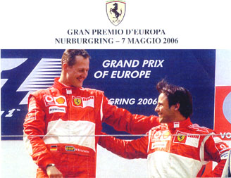 Greetings from the Scuderia Ferrari