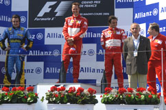 Michael and Felipe on 1st + 3rd place