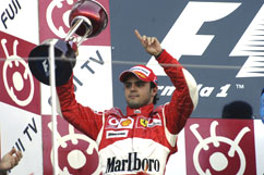 Felipe auf dem 2. Platz