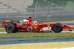 Felipe during practice