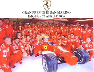 Greetings from the Scuderia Ferrari