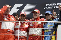 Michael and Felipe on 1st +2nd place