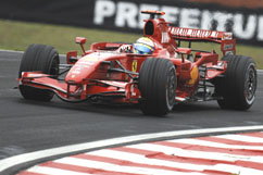 Felipe during practice