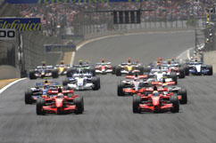 The Start in Sao Paolo