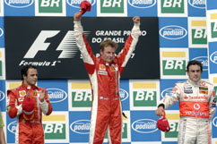 Kimi and Felipe on 1st + 2nd place