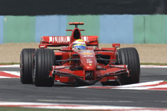 Felipe during practice