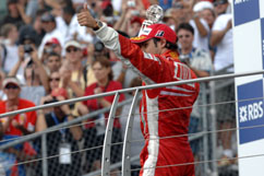 Felipe on podium for 3rd place