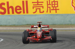 Felipe during practice