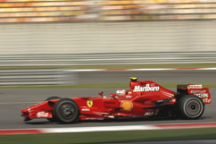 Kimi with full speed
