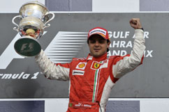Felipe wurde Erster