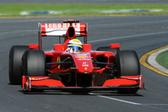 Felipe during practice