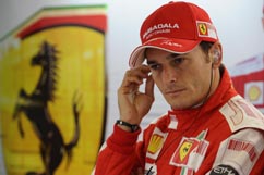 Giancarlo trying to relax