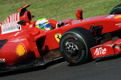 Felipe during practice