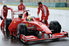 Felipe during practice