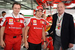 team boss Domenicali, Fernando, king of Spain