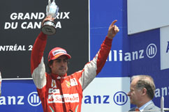 Fernando on third place