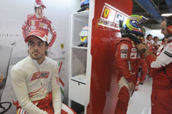 Felipe fully dressed, Fernando still waiting