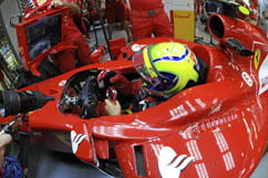 Felipe in his cockpit