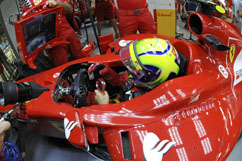 Felipe im Cockpit