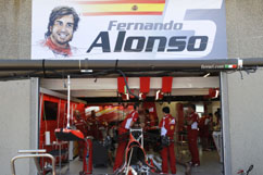 Ferrari box of Fernando